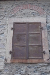 rusty window